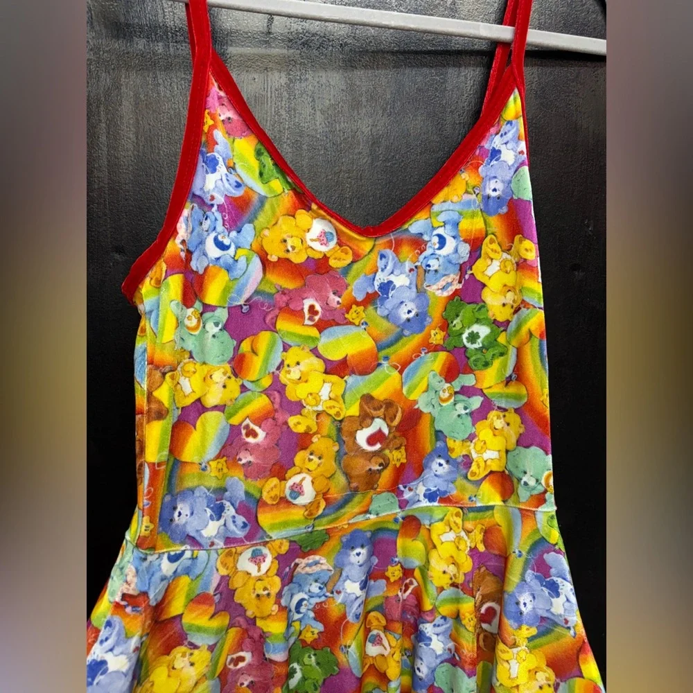 Colorful Floral Women's Dress - Picture 5 of 15